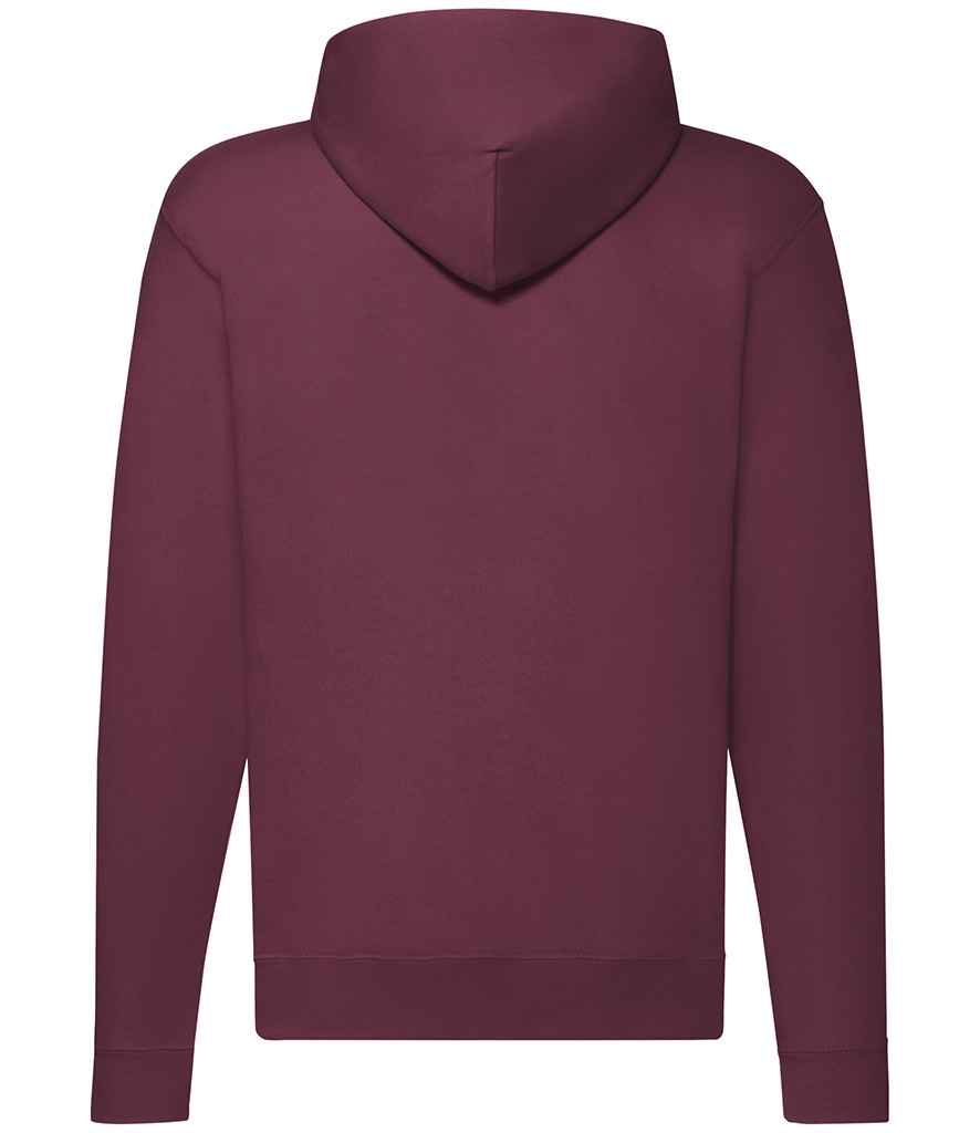 Fruit of the Loom Classic Zip Hooded Sweatshirt - Burgundy (SS16)