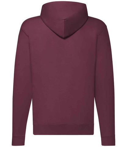 Fruit of the Loom Classic Zip Hooded Sweatshirt - Burgundy (SS16)