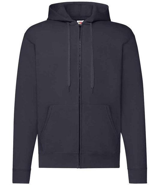 Fruit of the Loom Classic Zip Hooded Sweatshirt - Deep Navy (SS16)