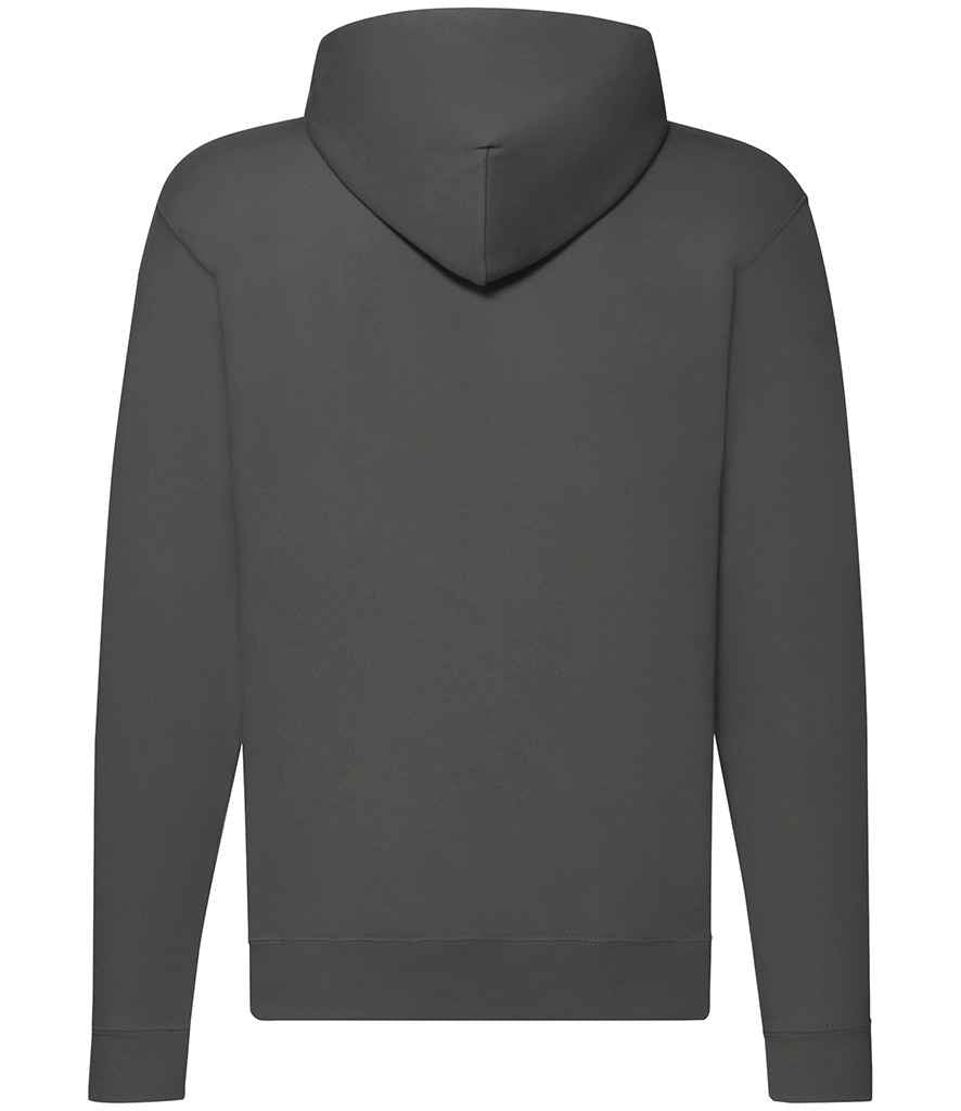 Fruit of the Loom Classic Zip Hooded Sweatshirt - Light Graphite (SS16)
