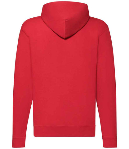 Fruit of the Loom Classic Zip Hooded Sweatshirt - Red (SS16)