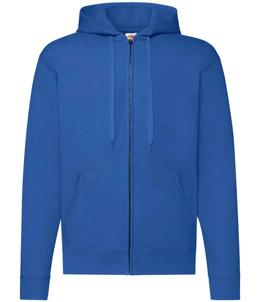Fruit of the Loom Classic Zip Hooded Sweatshirt - Royal Blue (SS16)
