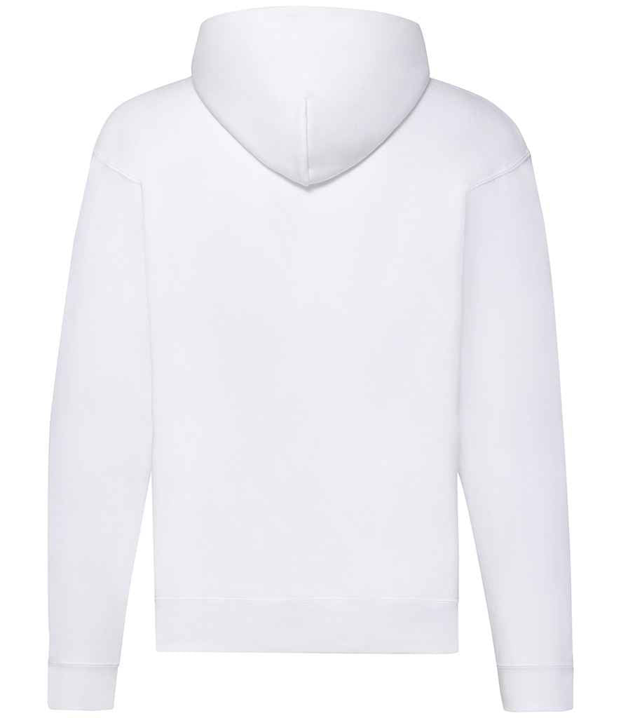 Fruit of the Loom Classic Zip Hooded Sweatshirt - White (SS16)