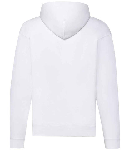 Fruit of the Loom Classic Zip Hooded Sweatshirt - White (SS16)