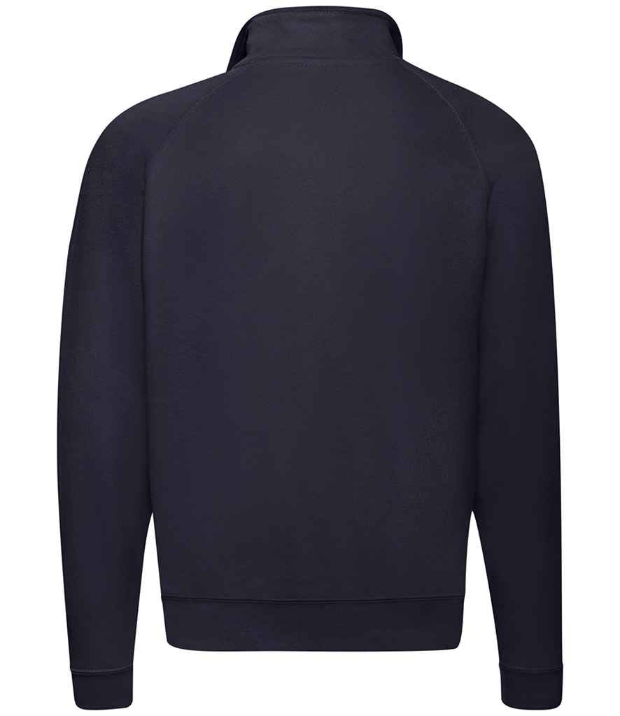 Fruit of the Loom Classic Zip Neck Sweatshirt - Deep Navy (SS17)
