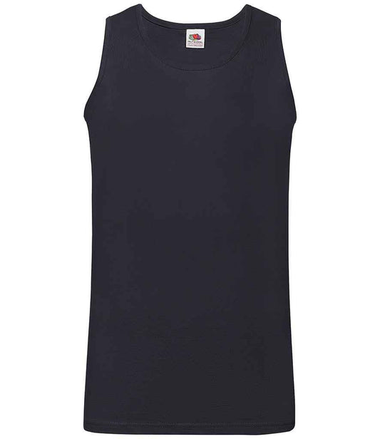 Fruit of the Loom Athletic Vest - Deep Navy (SS18)