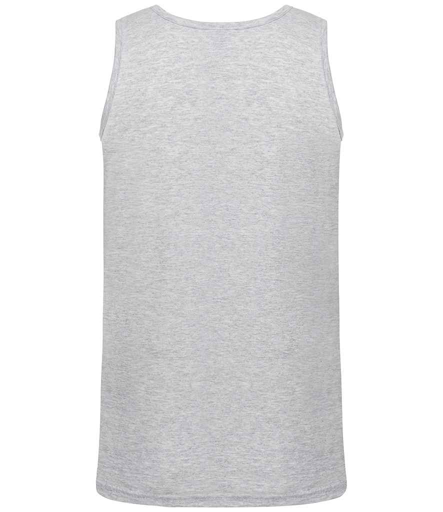 Fruit of the Loom Athletic Vest - Heather Grey (SS18)