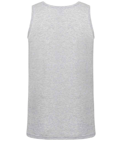 Fruit of the Loom Athletic Vest - Heather Grey (SS18)