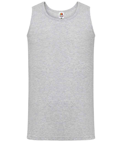 Fruit of the Loom Athletic Vest - Heather Grey (SS18)