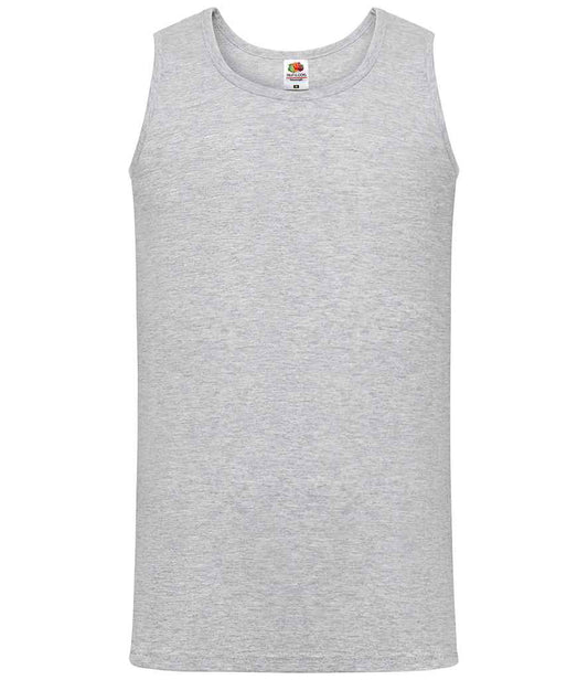 Fruit of the Loom Athletic Vest - Heather Grey (SS18)