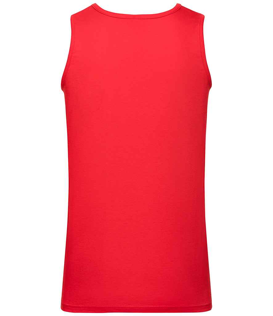 Fruit of the Loom Athletic Vest - Red (SS18)