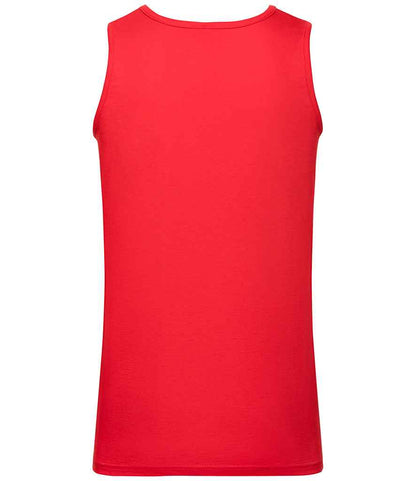 Fruit of the Loom Athletic Vest - Red (SS18)