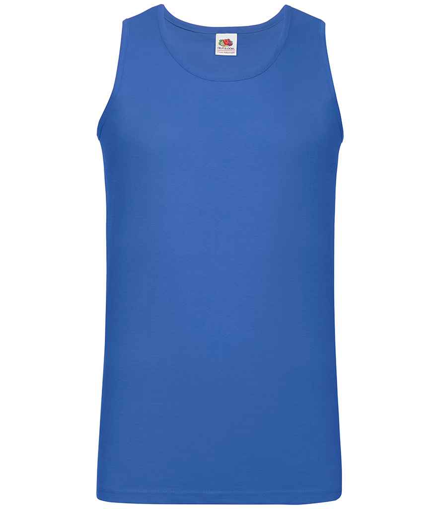 Fruit of the Loom Athletic Vest - Royal Blue (SS18)