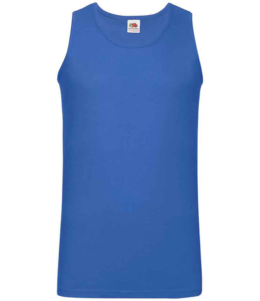 Fruit of the Loom Athletic Vest - Royal Blue (SS18)