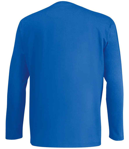 Fruit of the Loom Long Sleeve Value T-Shirt - Royal Blue (SS21)