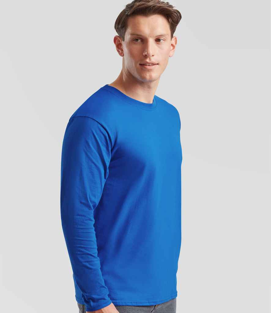 Fruit of the Loom Long Sleeve Value T-Shirt - Royal Blue (SS21)