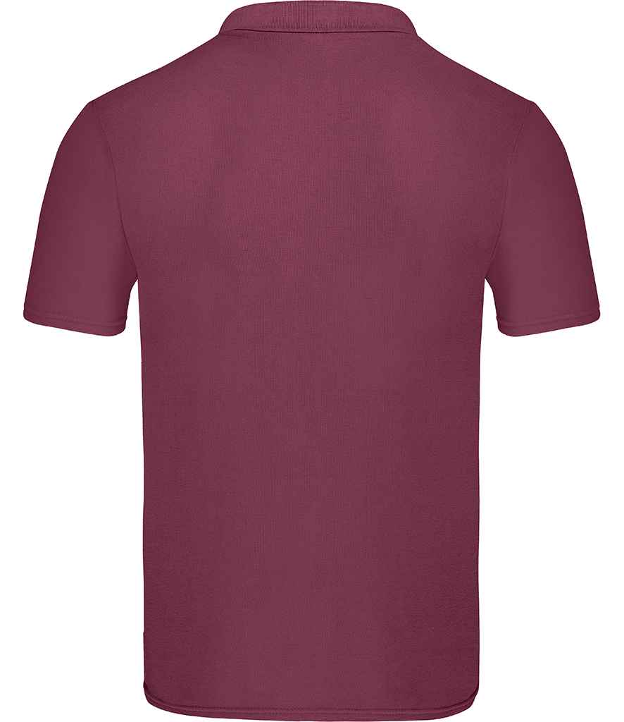Fruit of the Loom Original Piqué Polo Shirt - Burgundy (SS229)
