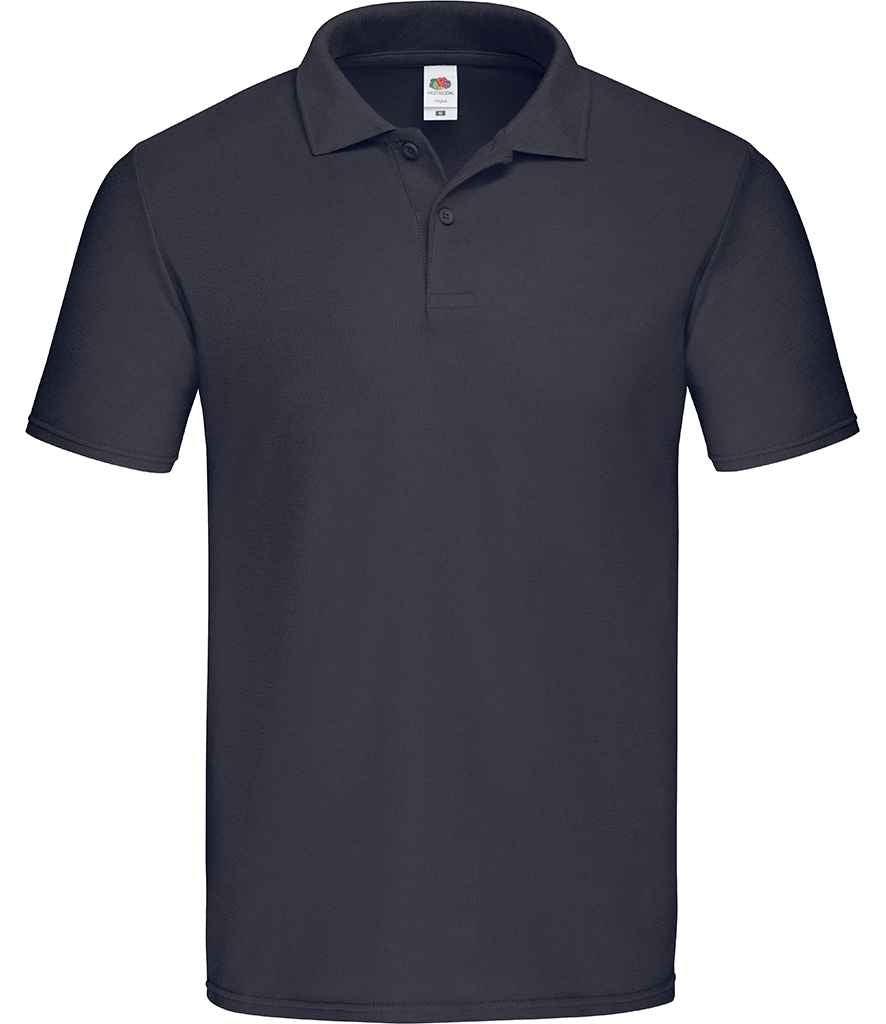 Fruit of the Loom Original Piqué Polo Shirt - Deep Navy (SS229)
