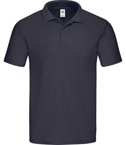 Fruit of the Loom Original Piqué Polo Shirt - Deep Navy (SS229)