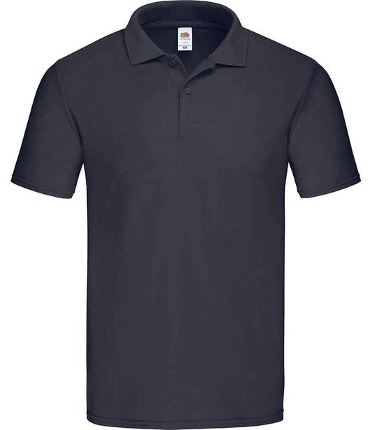 Fruit of the Loom Original Piqué Polo Shirt - Deep Navy (SS229)