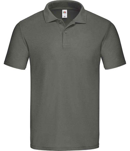 Fruit of the Loom Original Piqué Polo Shirt - Light Graphite (SS229)