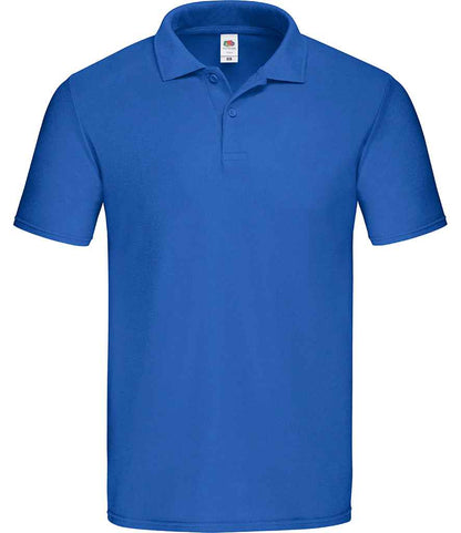 Fruit of the Loom Original Piqué Polo Shirt - Royal Blue (SS229)