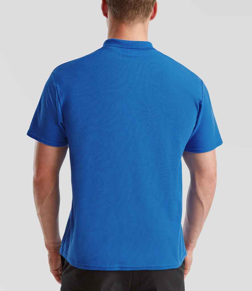 Fruit of the Loom Original Piqué Polo Shirt - Royal Blue (SS229)
