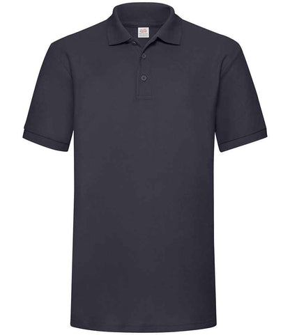 Fruit of the Loom Heavy Poly/Cotton Piqué Polo Shirt - Deep Navy (SS27)