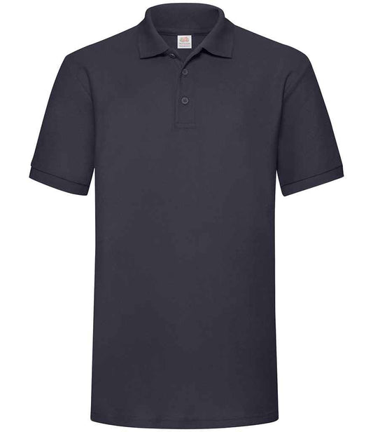 Fruit of the Loom Heavy Poly/Cotton Piqué Polo Shirt - Deep Navy (SS27)
