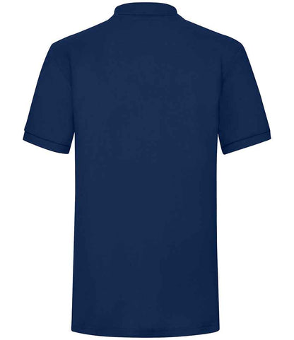 Fruit of the Loom Heavy Poly/Cotton Piqué Polo Shirt - Navy (SS27)