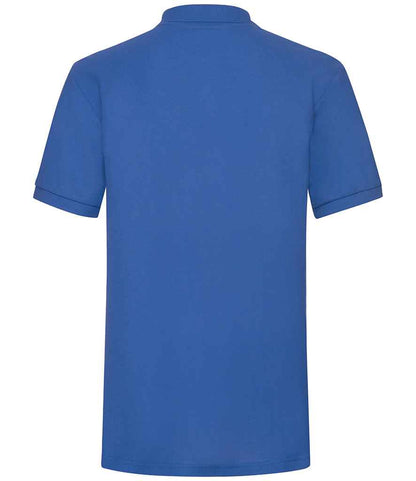 Fruit of the Loom Heavy Poly/Cotton Piqué Polo Shirt - Royal Blue (SS27)