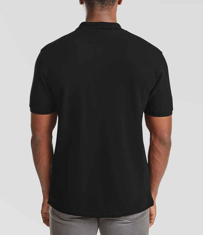 Fruit of the Loom Premium Cotton Piqué Polo Shirt - Black (SS5)