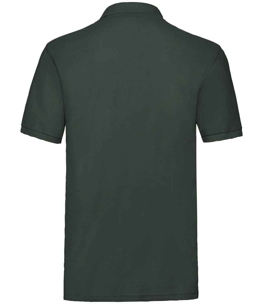Fruit of the Loom Premium Cotton Piqué Polo Shirt - Bottle Green (SS5)