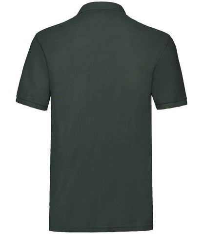 Fruit of the Loom Premium Cotton Piqué Polo Shirt - Bottle Green (SS5)