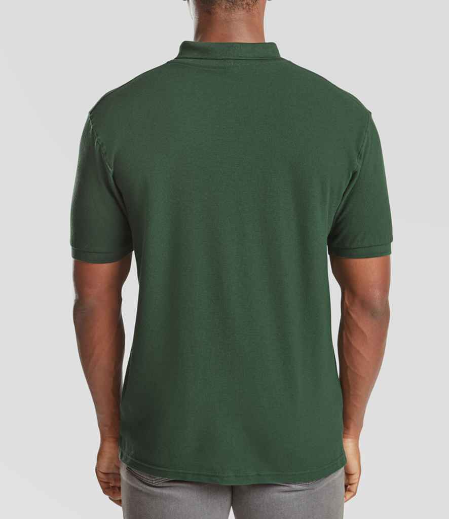 Fruit of the Loom Premium Cotton Piqué Polo Shirt - Bottle Green (SS5)