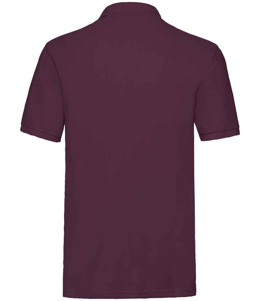 Fruit of the Loom Premium Cotton Piqué Polo Shirt - Burgundy (SS5)