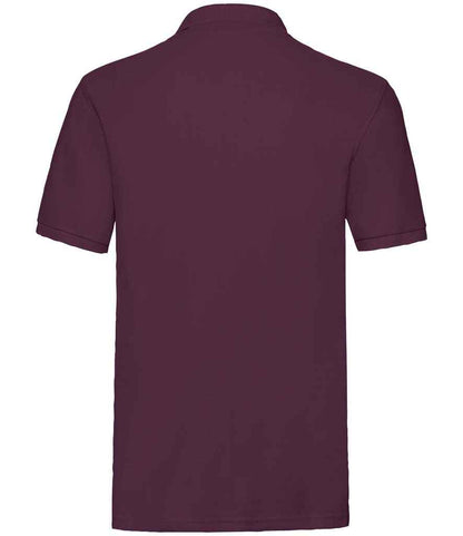 Fruit of the Loom Premium Cotton Piqué Polo Shirt - Burgundy (SS5)