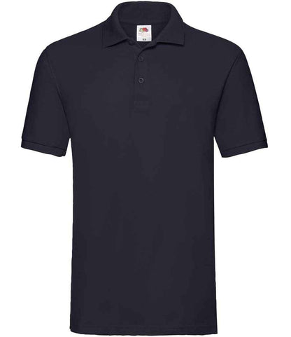 Fruit of the Loom Premium Cotton Piqué Polo Shirt - Deep Navy (SS5)