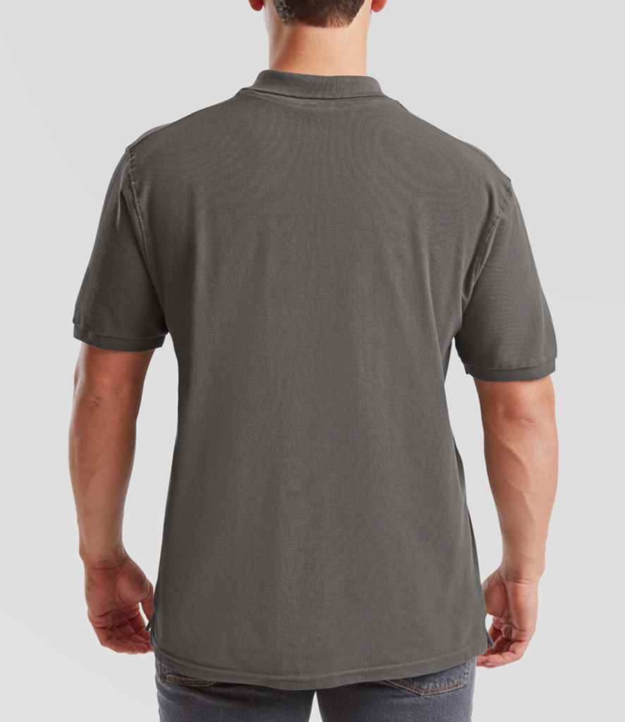 Fruit of the Loom Premium Cotton Piqué Polo Shirt - Light Graphite (SS5)