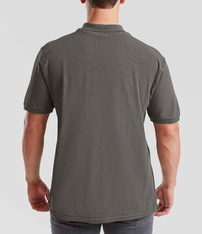 Fruit of the Loom Premium Cotton Piqué Polo Shirt - Light Graphite (SS5)