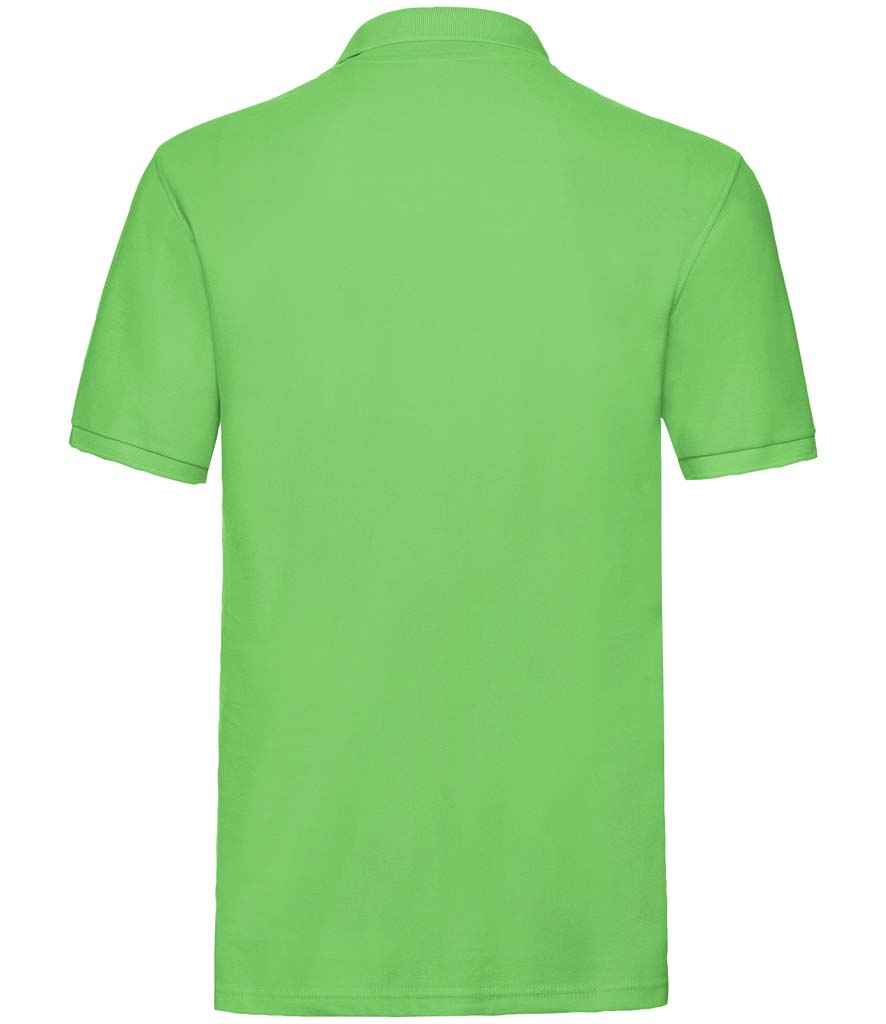 Fruit of the Loom Premium Cotton Piqué Polo Shirt - Lime Green (SS5)