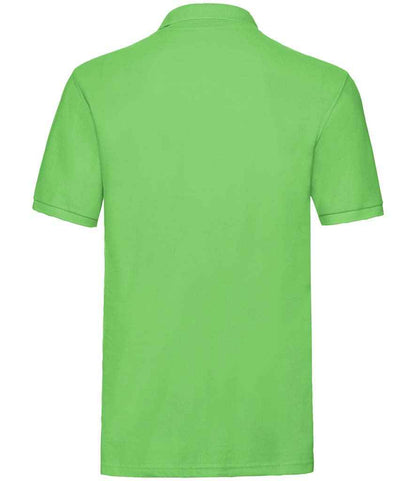 Fruit of the Loom Premium Cotton Piqué Polo Shirt - Lime Green (SS5)