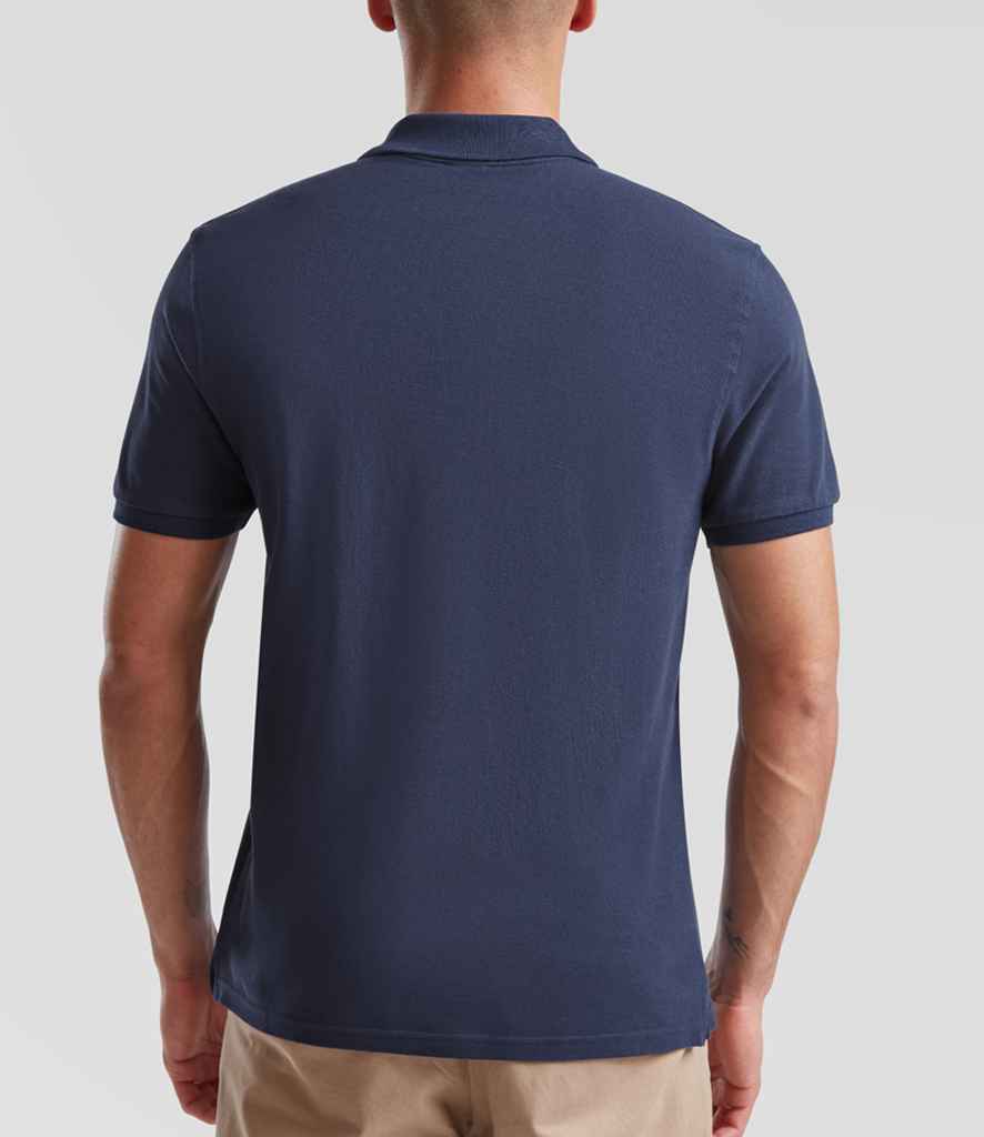 Fruit of the Loom Premium Cotton Piqué Polo Shirt - Navy (SS5)