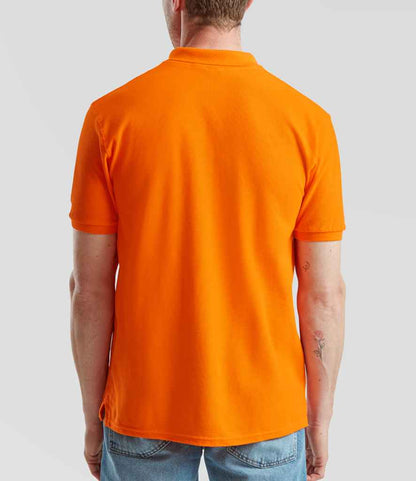 Fruit of the Loom Premium Cotton Piqué Polo Shirt - Orange (SS5)