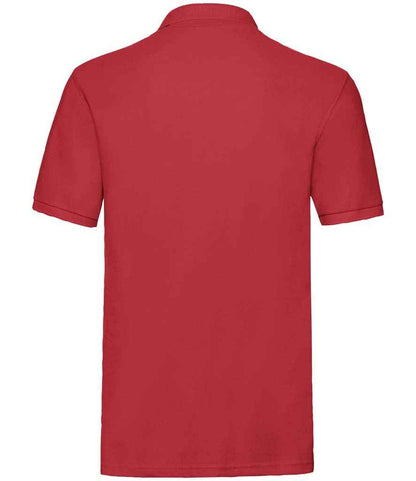 Fruit of the Loom Premium Cotton Piqué Polo Shirt - Red (SS5)