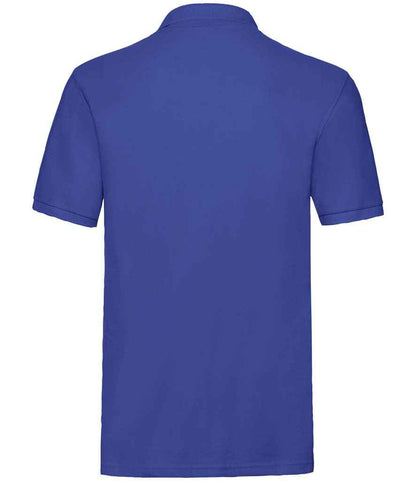 Fruit of the Loom Premium Cotton Piqué Polo Shirt - Royal Blue (SS5)