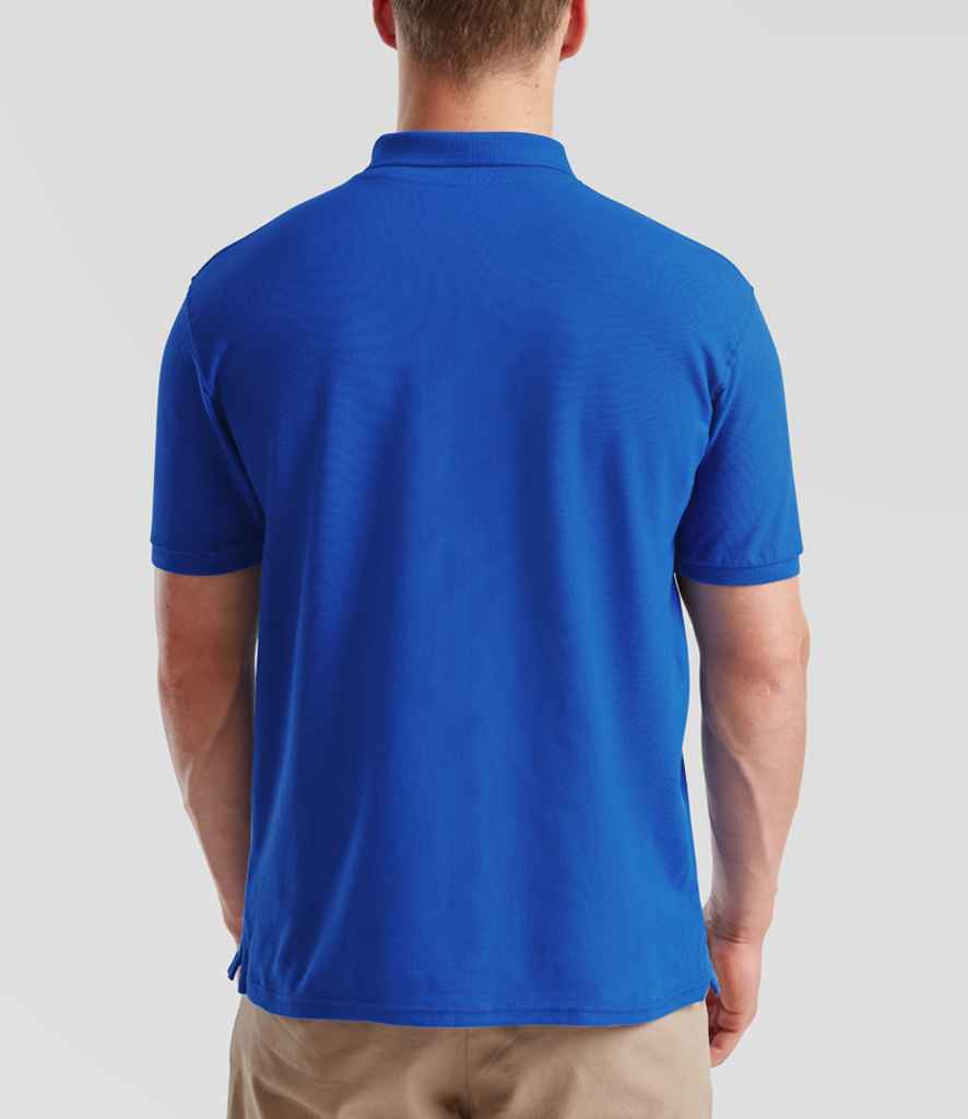 Fruit of the Loom Premium Cotton Piqué Polo Shirt - Royal Blue (SS5)