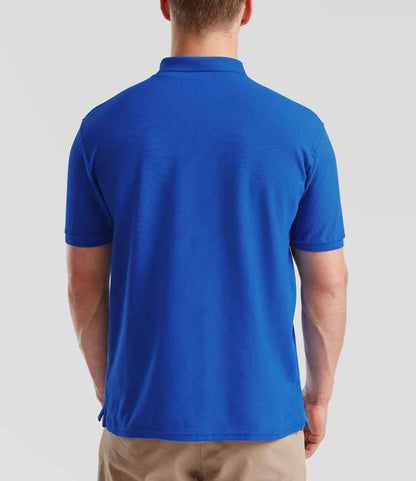 Fruit of the Loom Premium Cotton Piqué Polo Shirt - Royal Blue (SS5)
