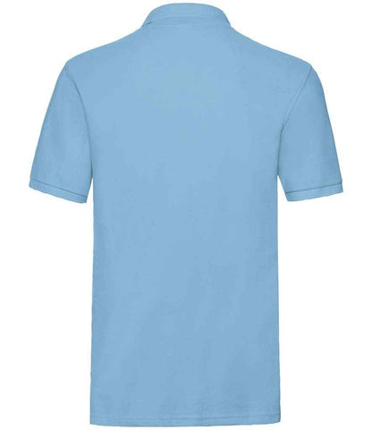 Fruit of the Loom Premium Cotton Piqué Polo Shirt - Sky Blue (SS5)