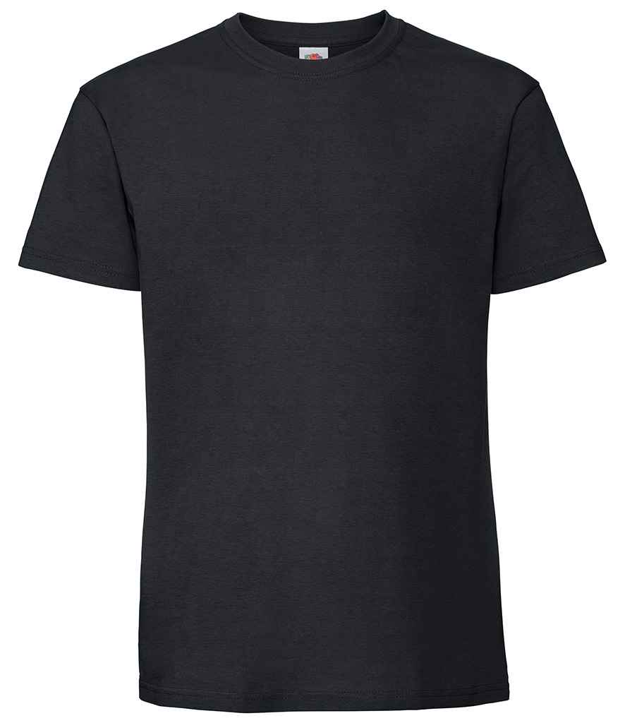 Fruit of the Loom Kids Iconic 195 T-Shirt - Black (SS620B)